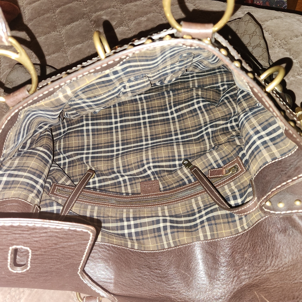 Elegant Gucci GG Aviator Style Brown Women's Luggage bag - Picture 16 of 16